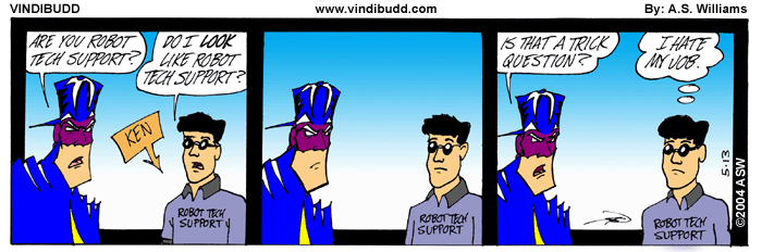 Robot Tech Support